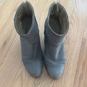 Rag & Bone Booties Taupe/Gray 38 (7.5)